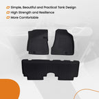 TPE Rubber Carpet Floor Mats for Hyundai Tucson (2004–2009) Waterproof