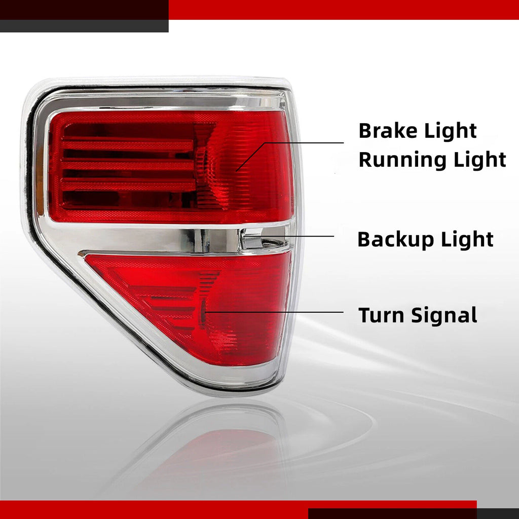 Rear Tail Light Brake Lamp LH for Ford F-150 Pickup (2009–2014) 09-14