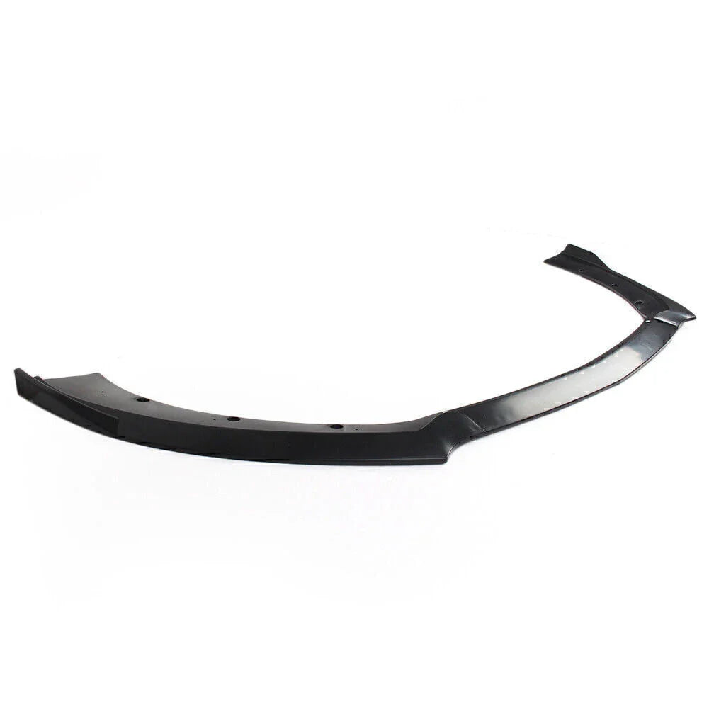 Front Bumper Lip Spoiler for Ford Mustang (2015-2017) Matte Black
