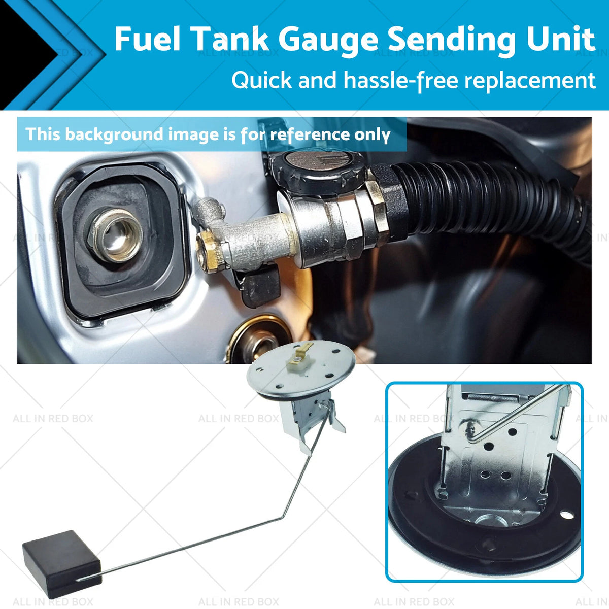 Fuel Sender Unit for Suzuki Sierra 1.0/1.3 (1981–1998) Maruti 1.0 (1990–1999)