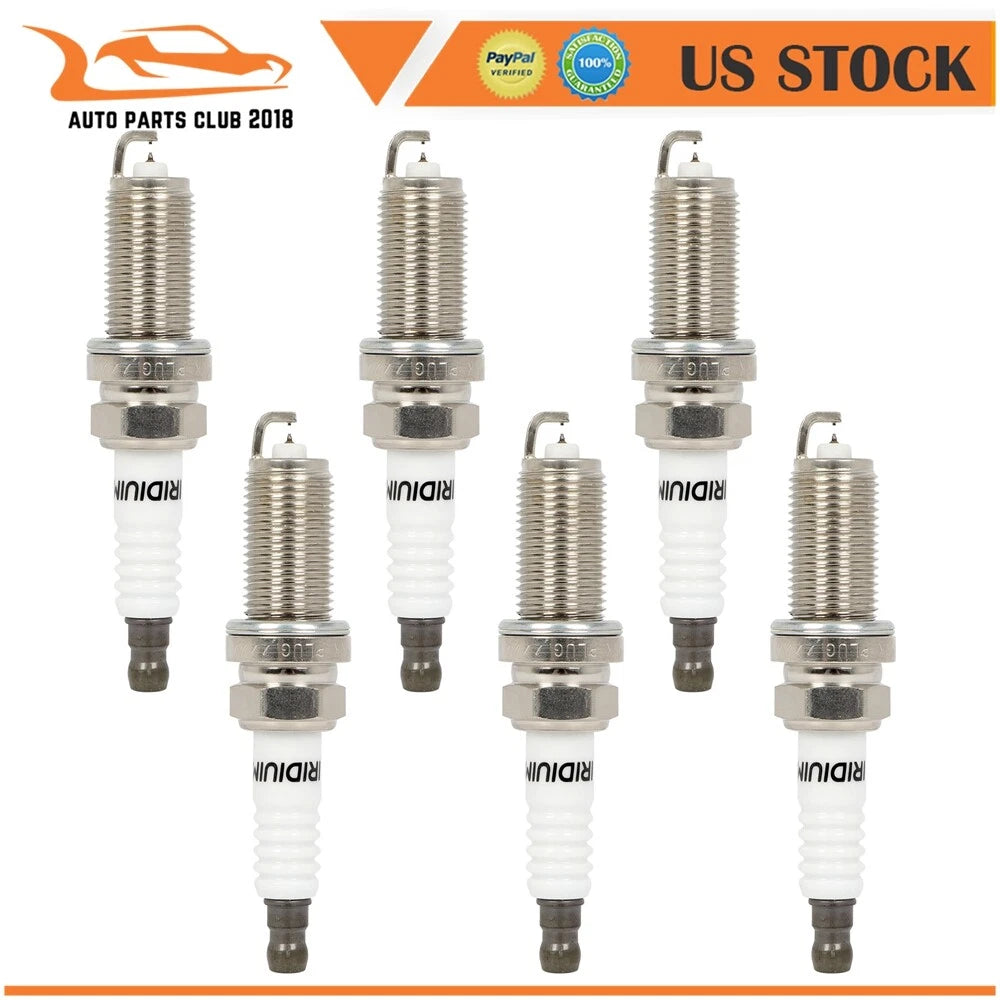 6x Double Iridium Spark Plugs for Lexus GS300, IS250, RC300