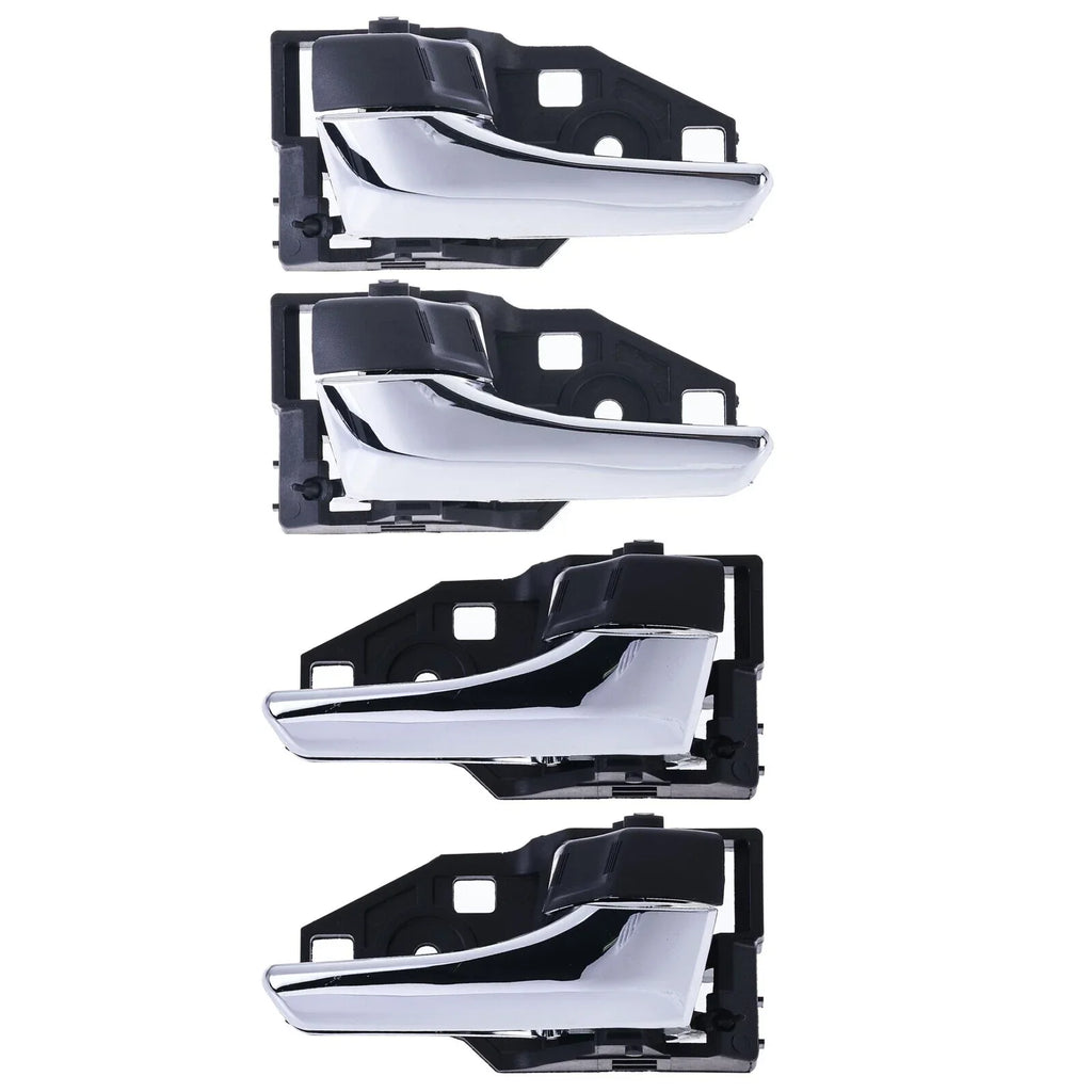 4 x Door Handle Inner Chrome Front/Rear Left Right for Toyota RAV4 (2012–2018)