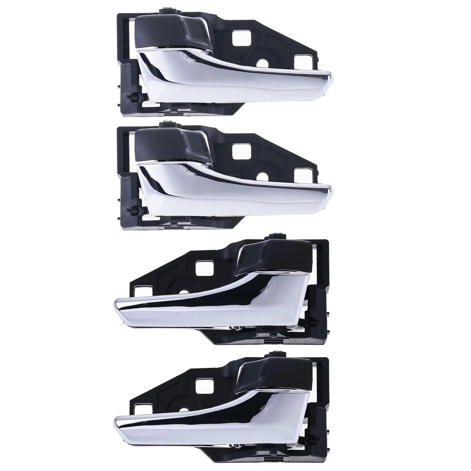 4 x Door Handle Inner Chrome Front/Rear Left Right for Toyota RAV4 (2012–2018)