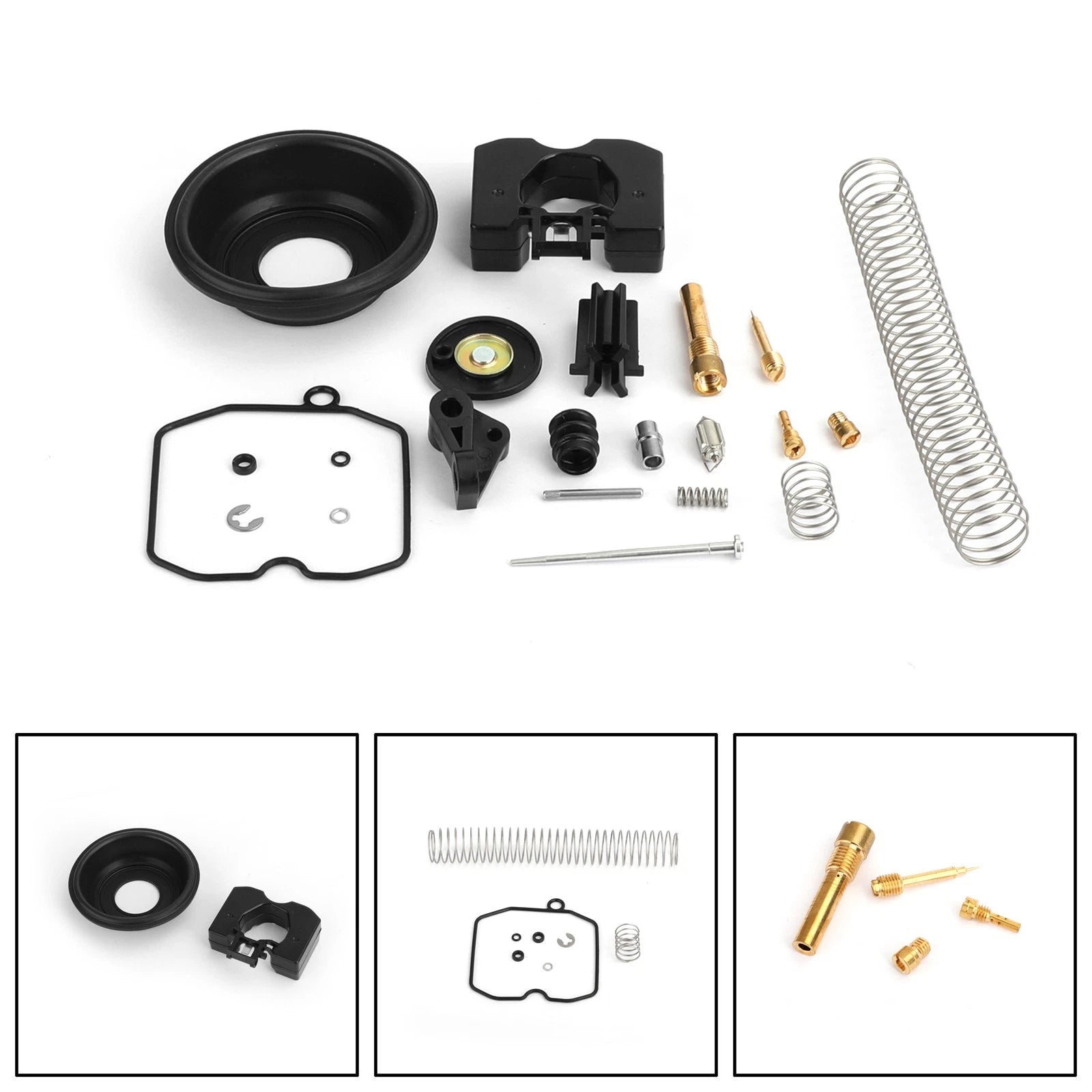 Carburetor Rebuild Kit for Harley XL1200 XL883 (1999–2004) 27421-99C 27490-04
