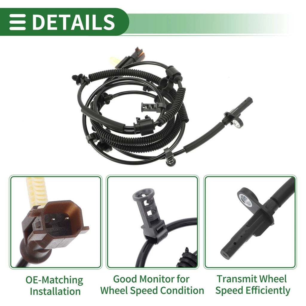 ABS Wheel Speed Sensor No.BL3Z2C190A for Ford F-150 (2009–2014) Right Rear