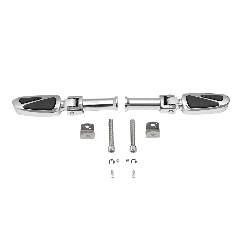 Chrome Passenger Footpegs Bracket Kit for Harley Softail Breakout (2018–2025)