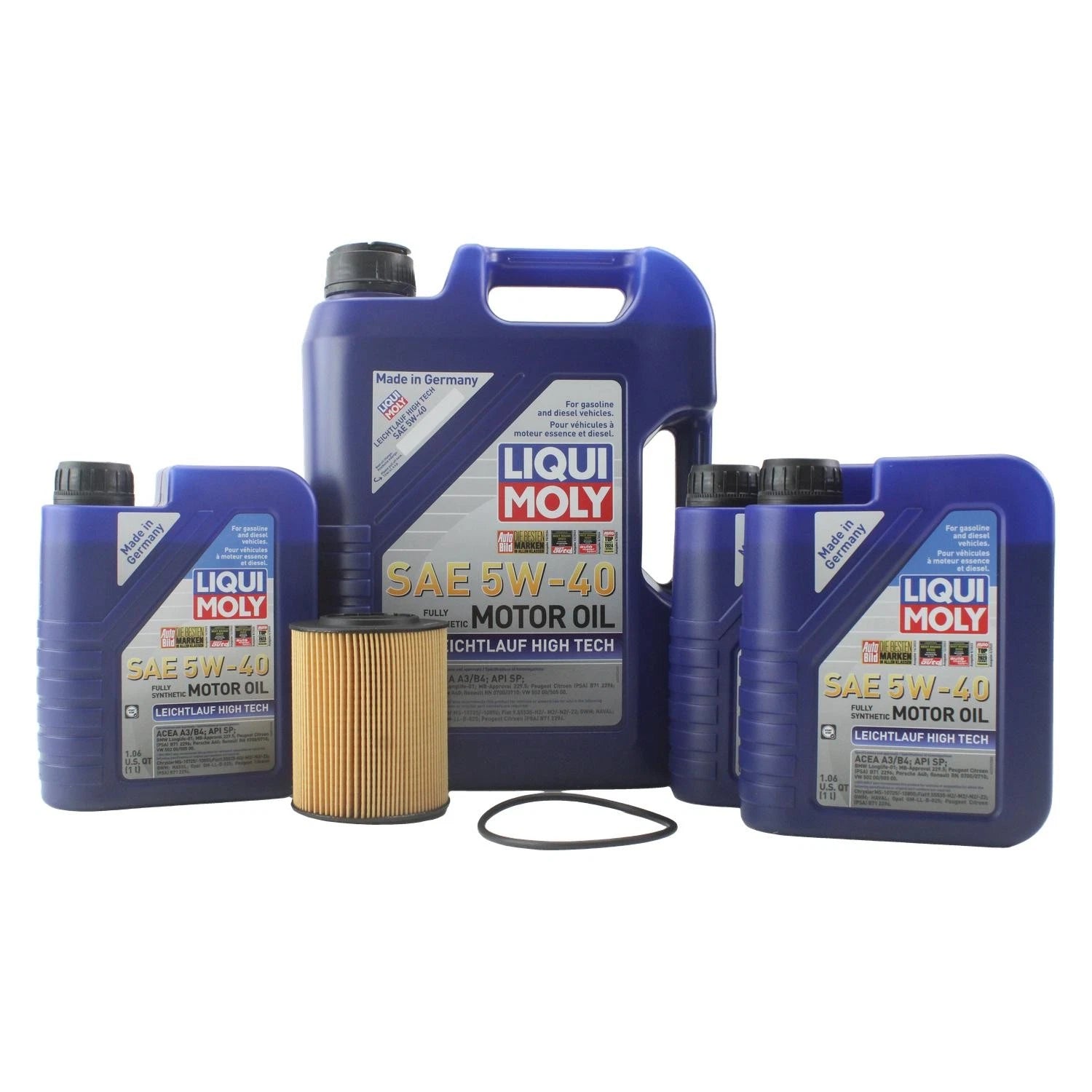 Engine Oil Change Kit 5W-40 for BMW E53 X5 (2000–2006) - 8L Liqui Moly, Wix