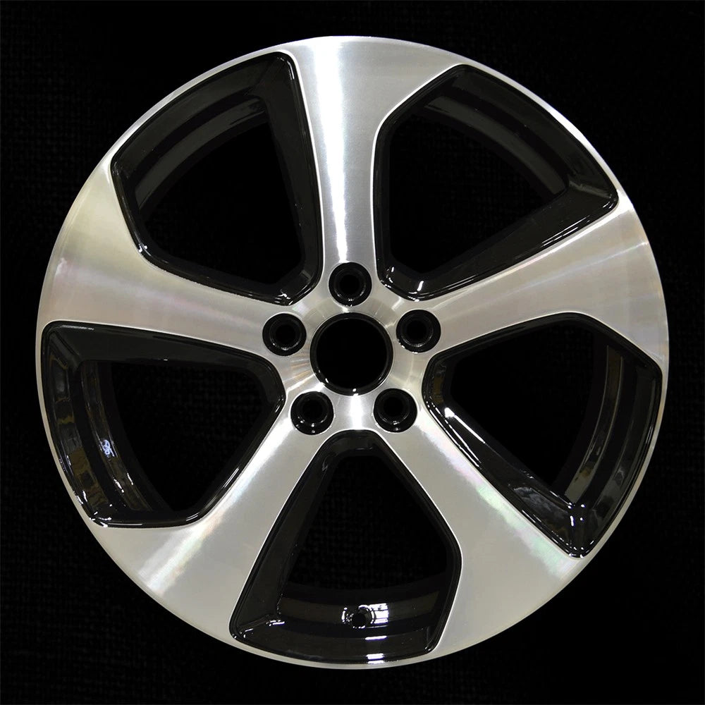 Factory Wheel 18x7.5 Black Machined for Volkswagen Golf (2014–2018)