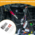 2 Pin Auto Wiring Harness Connector Plug for Honda (1 Set)