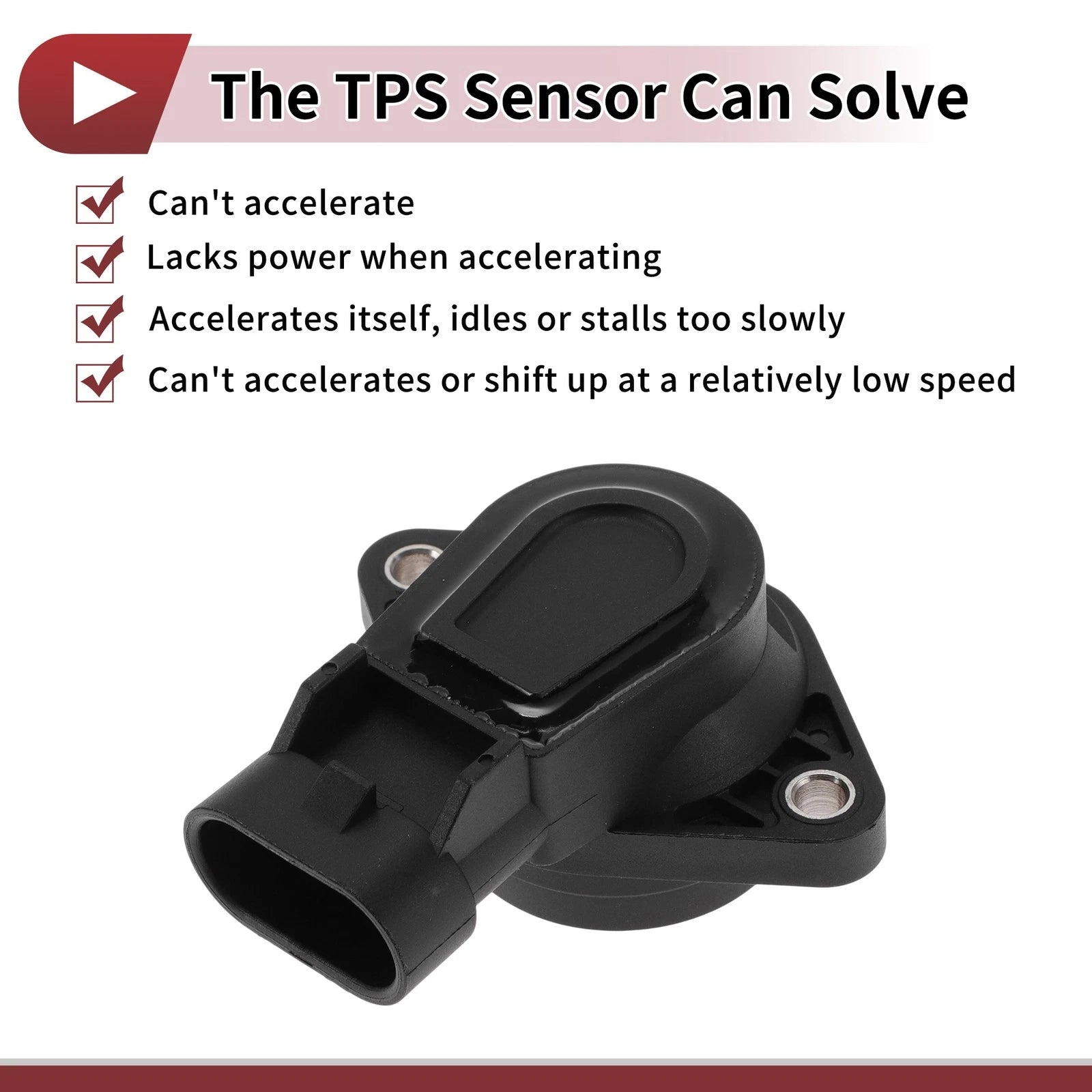 Throttle Position Sensor for Buick LeSabre (1996–2005) No.24504522, 2TPS0012