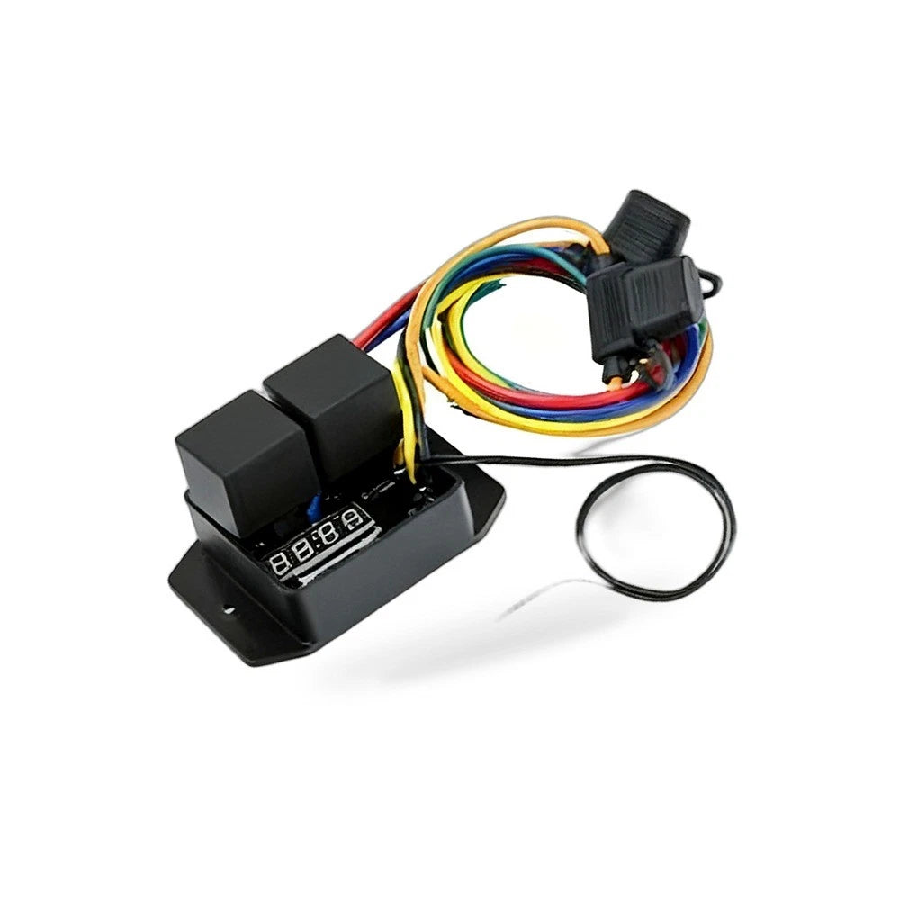 12V Digital Thermostatic Radiator Fan Controller Switch for Car (0444)