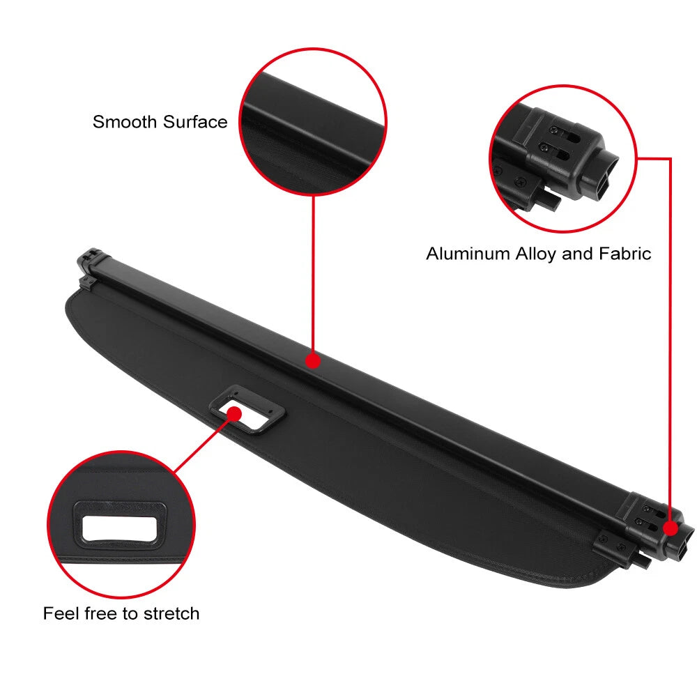 Retractable Rear Cargo Security Trunk Cover for Chevrolet Blazer EV (2024–2025)