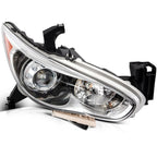 2X Headlight Assembly for Infiniti QX60 (2014–2015) Chrome