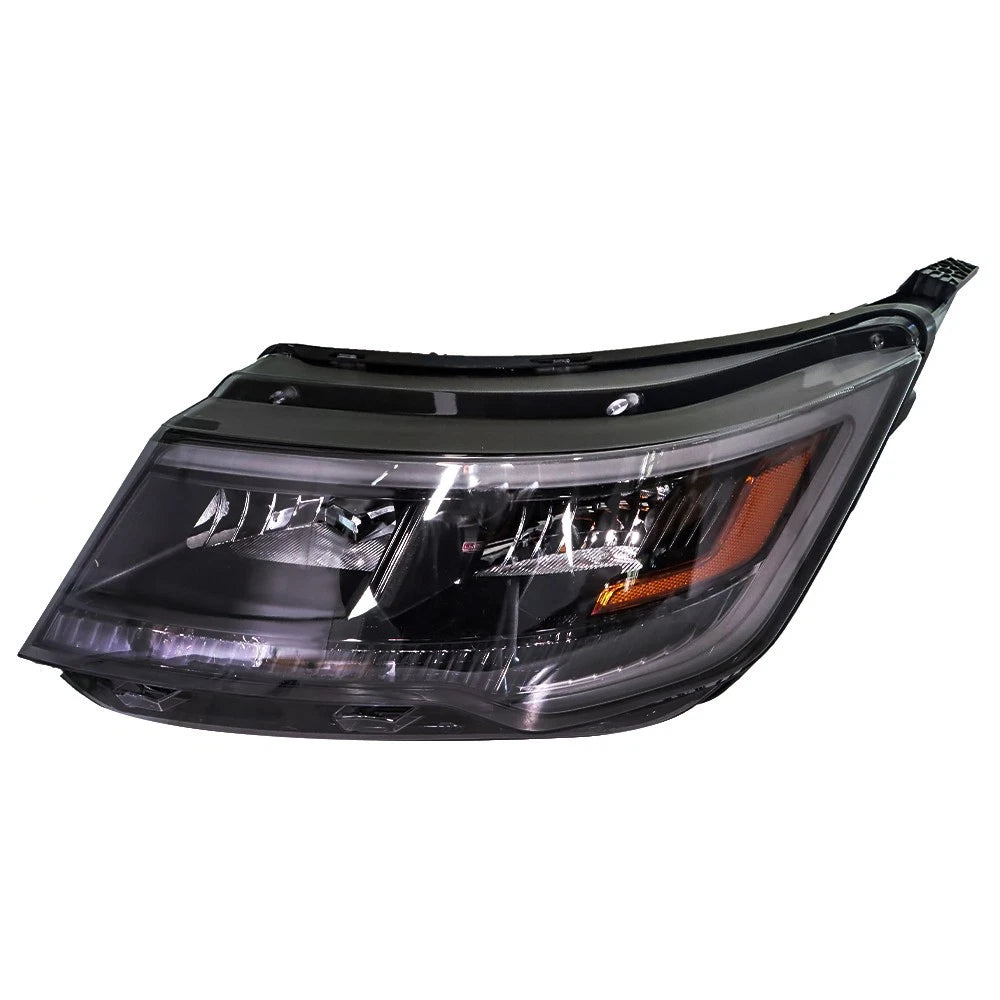 Halogen w/LED DRL Headlight Assembly for Ford Explorer (2016–2019)