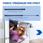Gas Spring Lift Support for Leer Camper Shell (C16-20651)