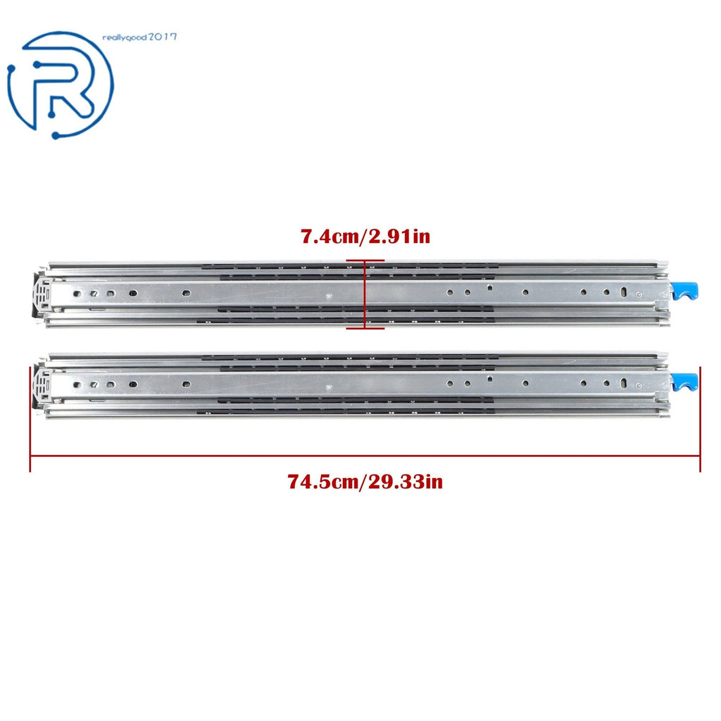 Heavy Duty Drawer Slides 28 Inch for Universal Applications (500 lbs)