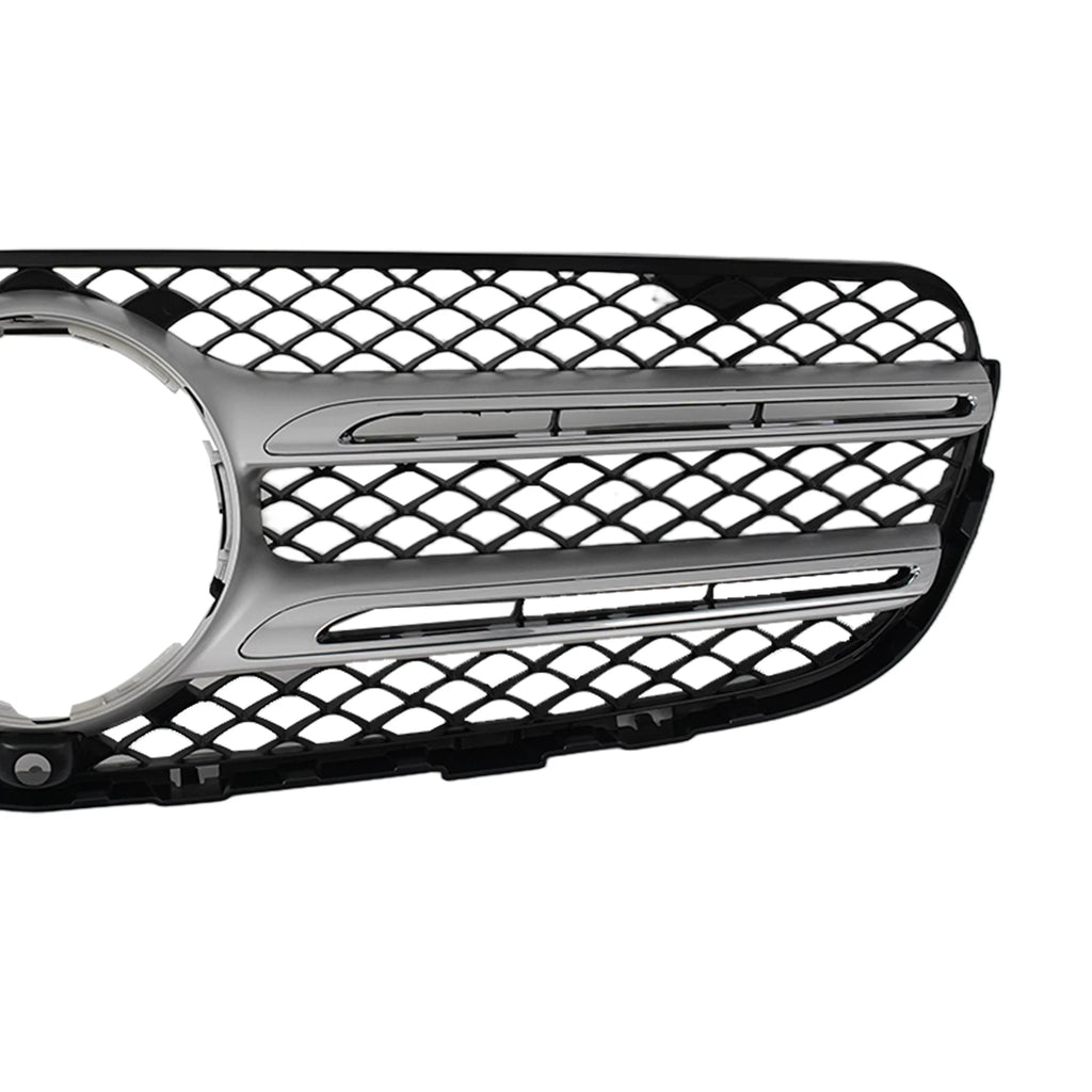Front Grille for Mercedes Benz GLC (2016–2019) W253 X253 GLC300 Chrome