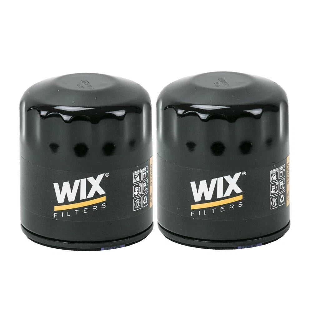 Set of 2 Engine Oil Filters for Chevrolet Buick Cadillac Dodge GMC