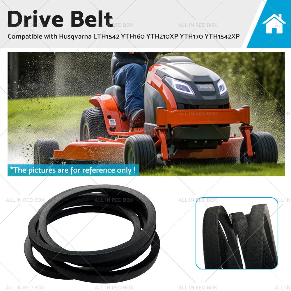 Drive Belt for Husqvarna LTH1542 YTH160 YTH210XP (2000–2023)