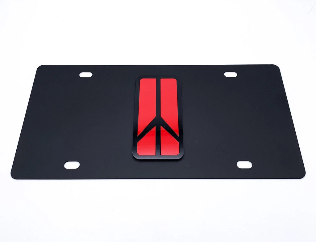 Vanity License Plate Cover Replacement for Oldsmobile Rocket Emblem (1970–1990)