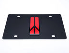 Vanity License Plate Cover Replacement for Oldsmobile Rocket Emblem (1970–1990)