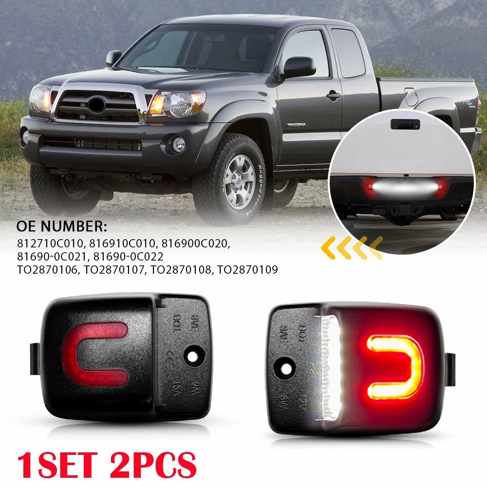 LED License Plate Light Lamp for Toyota Tundra (2000–2013) Tacoma (2005–2015)