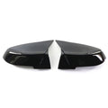 2X Gloss Black Rearview Mirror Cover Caps for BMW 1 2 3 4 Series X1 M2 I3 I3S