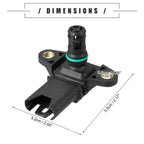 Black Engine Oil Pressure Sensor for BMW X6 335i (2009-2013)