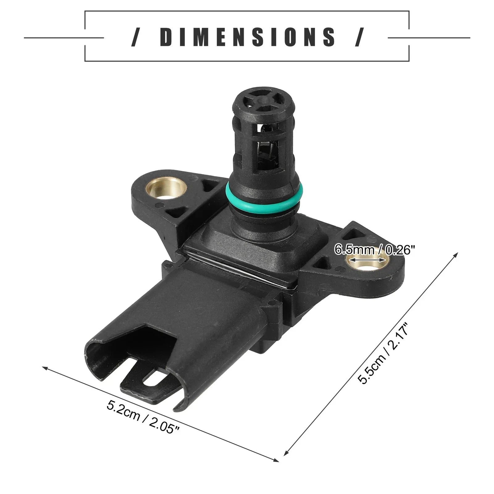 Black Engine Oil Pressure Sensor for BMW X6 335i (2009-2013)