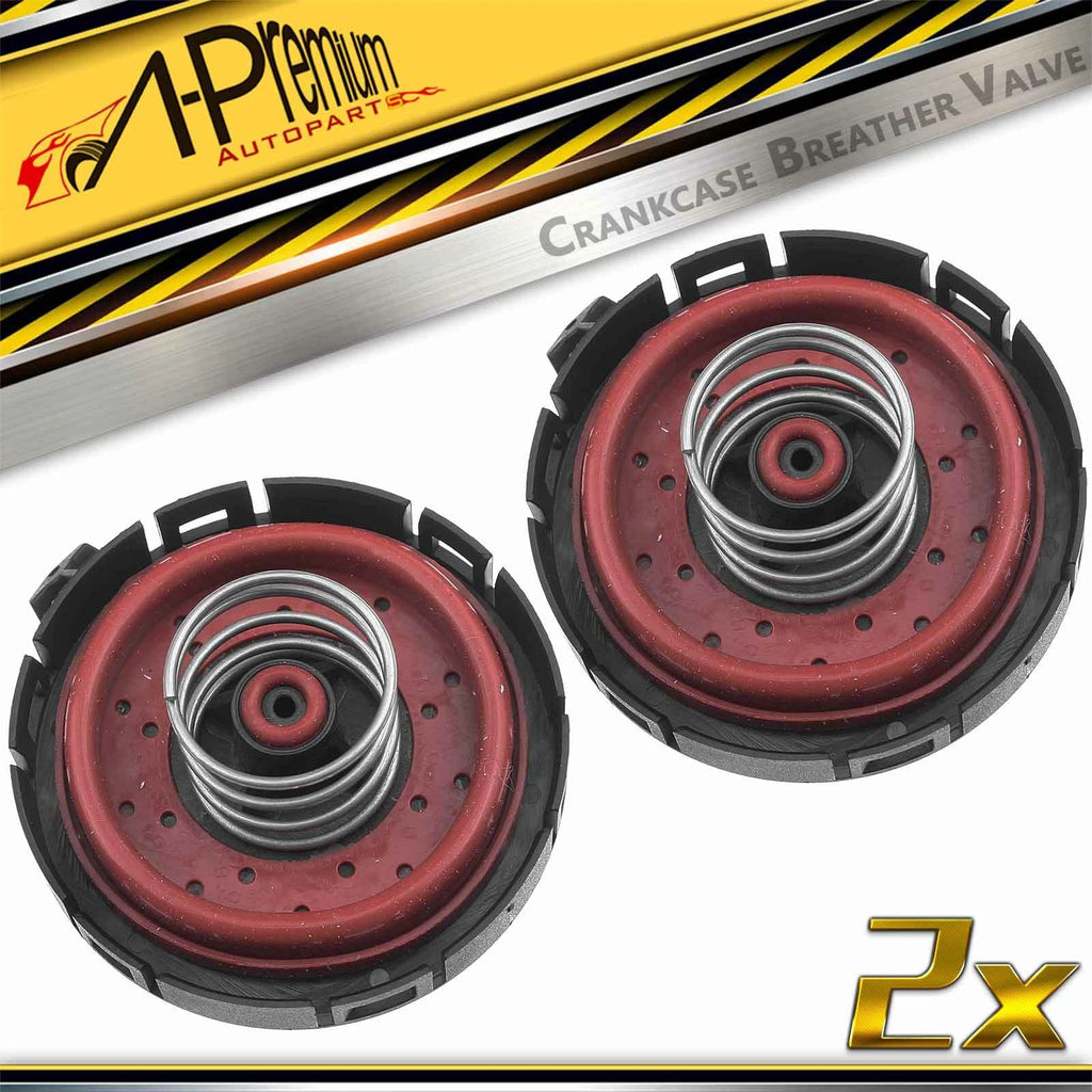 2X Crankcase Vent Valve for BMW 545i 550i 645Ci 650i 745i 745Li (2004–2010)