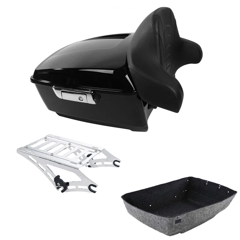 Chrome Mount Rack for Harley Touring Road Glide (2014–2026)