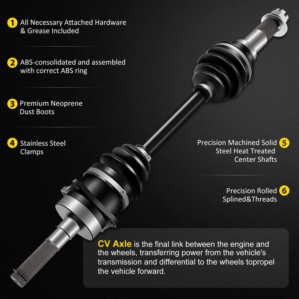 Front Right CV Axle for Can-Am Outlander 400 500 650 800