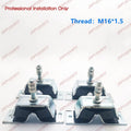 Set of 4 Yanmar Engine Mounts for 4JH (#200, 121370-08351, 129670-08341)