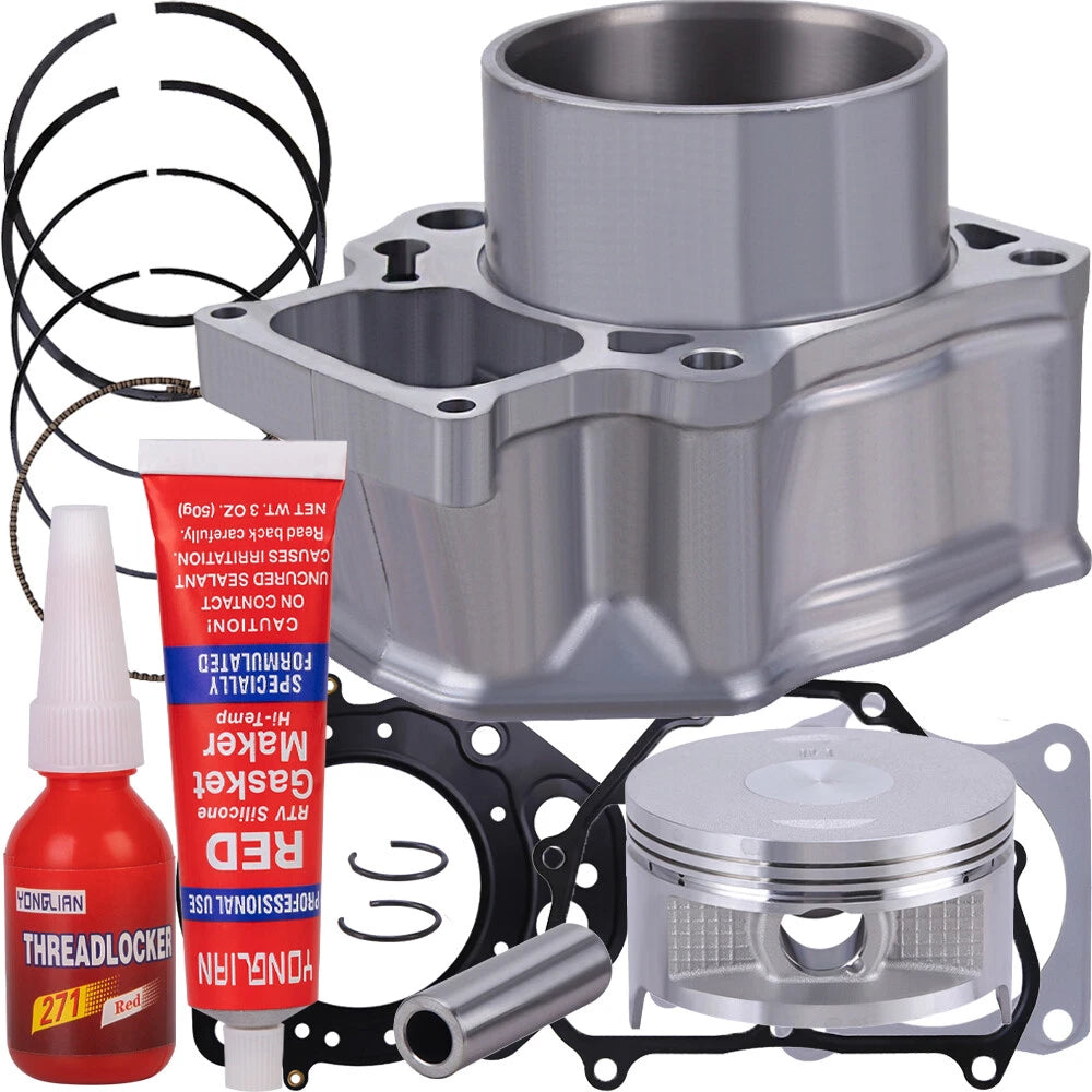 Top End Kit Cylinder Piston Gasket for Honda Rancher TRX420 (2007–2014)