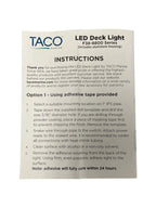 4" LED Deck Light for Taco Marine F38-8800 Series (Missing Cover)