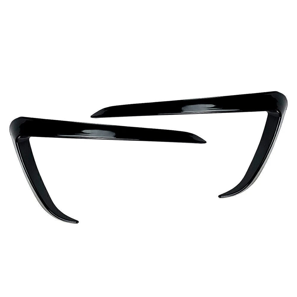 Front Fog Light Lamp Eyebrow Cover Trim for Tesla Model Y (2020–2023)