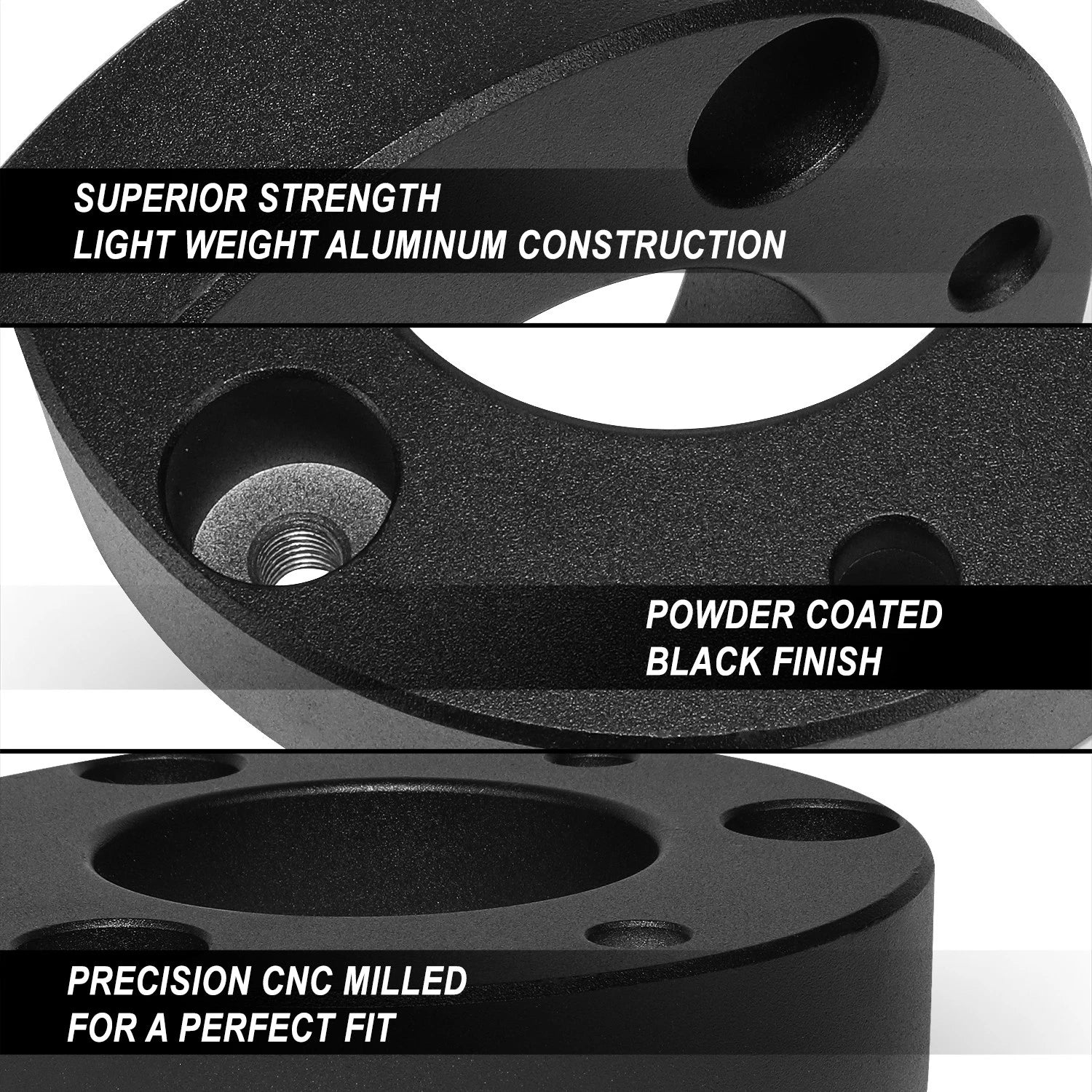 2X Front Leveling Upper Mount Lift Kit Spacers for Silverado/Sierra 1500 (2007–2022)