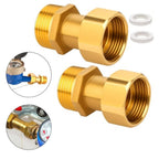 2X Brass Adapters for Water Systems (Residential/Commercial)