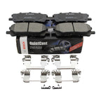 Set of 4 Bosch QuietCast Front Ceramic Brake Pads for RX330 RX350 RX400h (2004–2009)