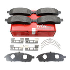 TRW Pro Front Metallic Brake Pad Set with Hardware for Ford F-150 (2008–2009)