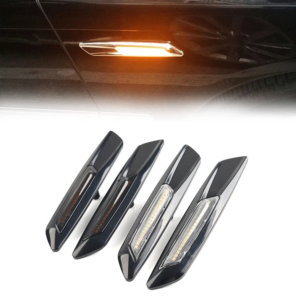 LED Front Fender Side Marker Lights for BMW 1 3 5 Series (2000–2023)