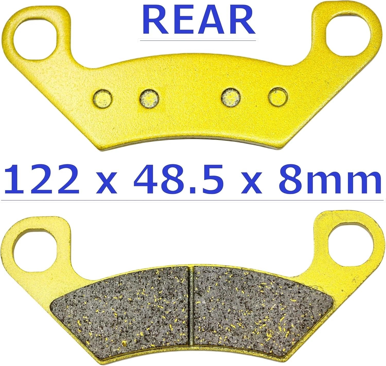 Brake Pads for John Deere Gator XUV 865M 865E 865R 835M 835E 590M 590E (2018–2024)