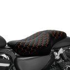 Rider Driver Passenger Seat for Harley Sportster XL883 XL1200 48 (2004–2022)