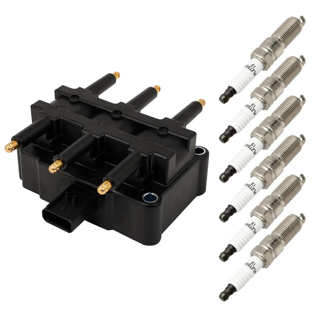 Ignition Coil & Spark Plugs Set for Chrysler Town & Country (2001–2010)
