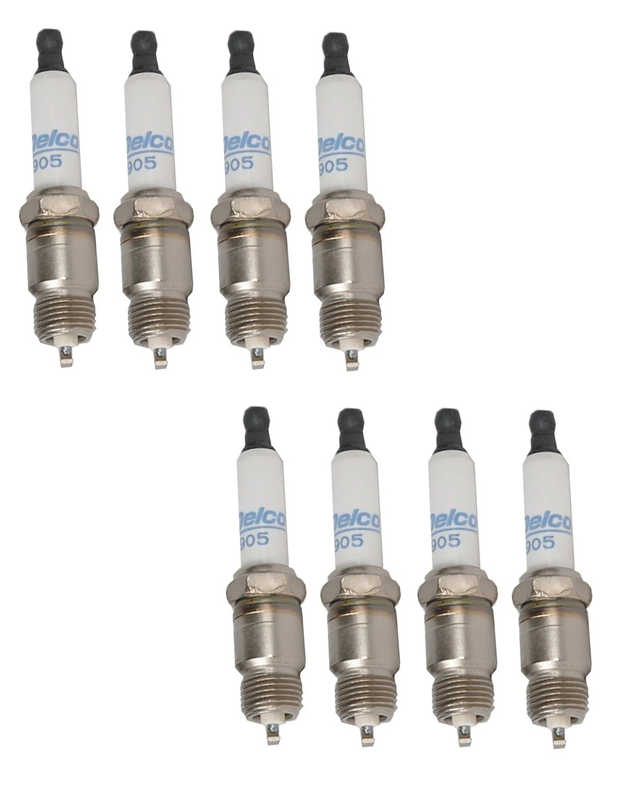 Set of 8 Spark Plugs for Ford Fairmont, Lincoln Mark V, Mercury Cougar (V8)