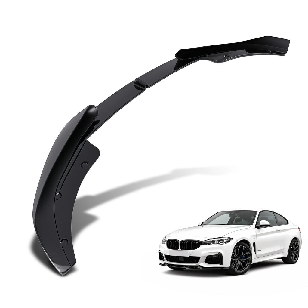 Front Apron Extension for BMW 4 Series G22 G23 (2020–2024) Black AC Style