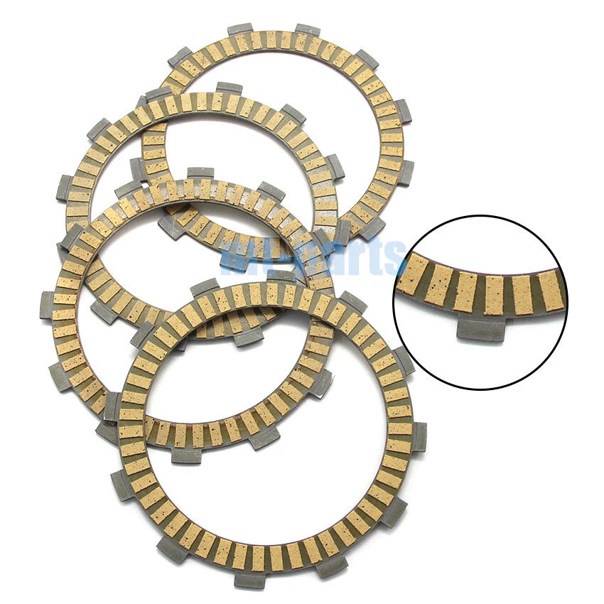 Clutch Friction Plate Kit for Yamaha XS250 Special (1982–1984) 341-16321-13