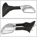 Chrome Powered Telescoping Towing Mirror + Heat for Ford F250-F500 (1999–2007)