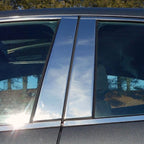 Luxury FX Stainless Steel Pillar Post Trim 4pc for 2016–2021 Honda Civic