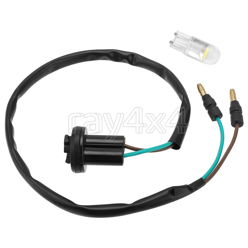 Taillight Socket Harness & Bulb for Honda TRX 300EX 400EX (1993–2009)